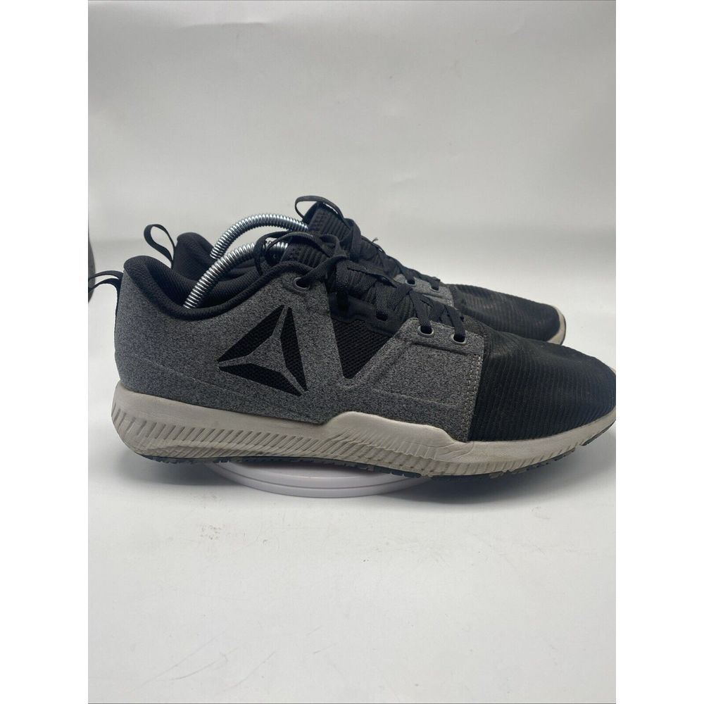 Reebok Hydrorush TR Mens Size 9.5 Gray Black Athletic Training Shoes 3663